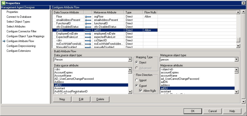 AttributeMapping